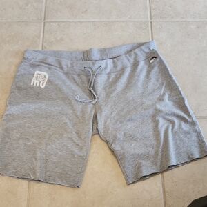 Old Navy Light Gray Athletic Drawstring Shorts